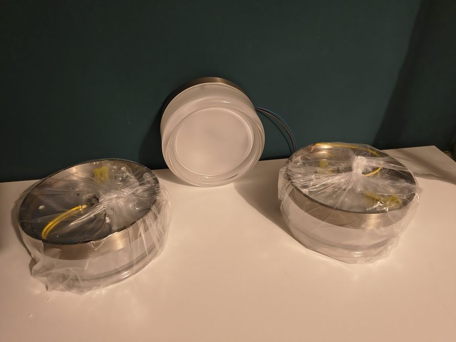 Zestaw 3 klinkietów lamp designerskich