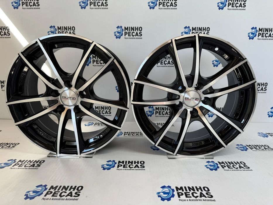 Jantes Butzi Bliss em 16x7 (5x100) Black Polished