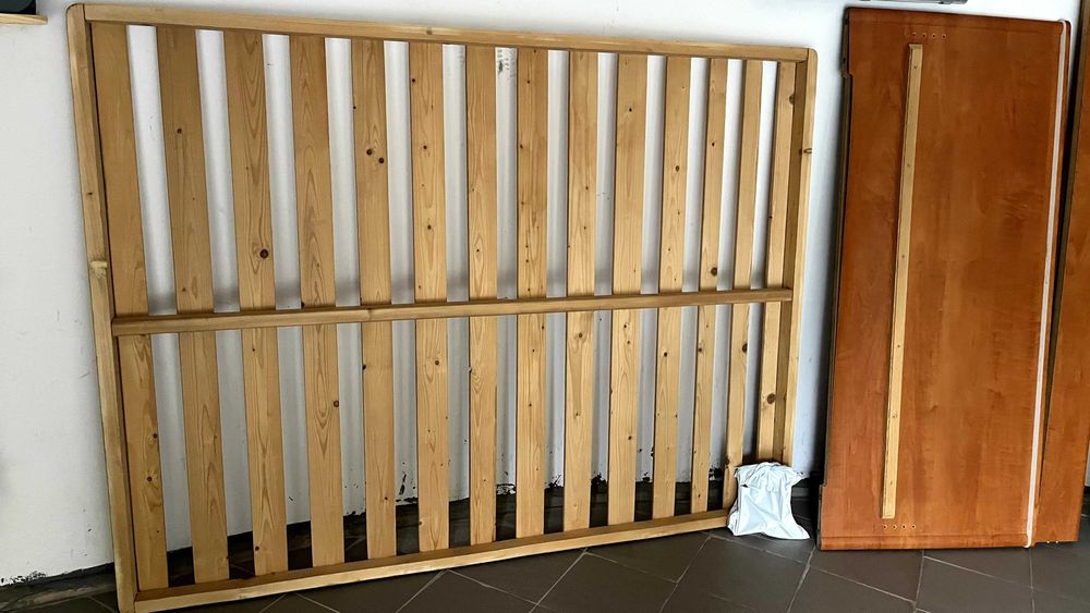Łóżko IKEA DALEN 150x200 cm + Stelaż