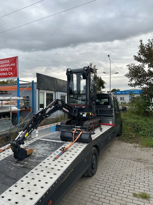 NOWA koparka 1,5T Diesel 25 KM 3 CYLINDRY Dwusekcyjna pompa Ramię skr