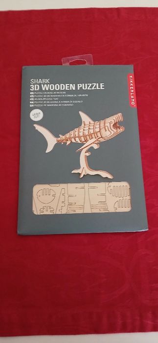 Puzzle de madeira Kikkerland, selado