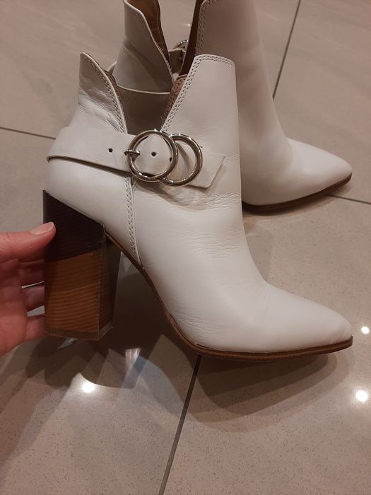 Skórzane Botki damskie rozm 36 Aldo