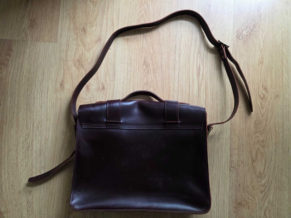 Dr. Martens 15-inch Leather Satchel bag
