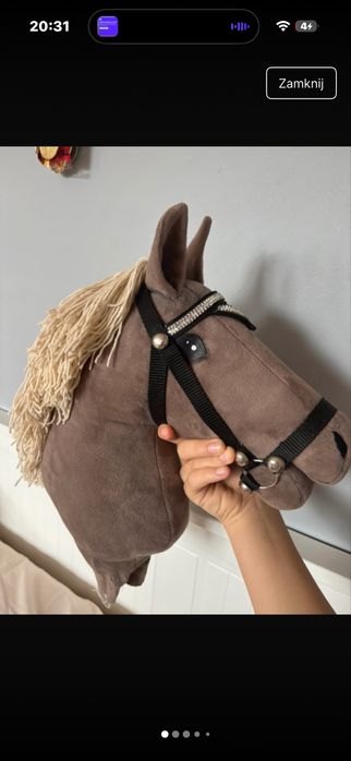 Hobby horse A4 Brazowy