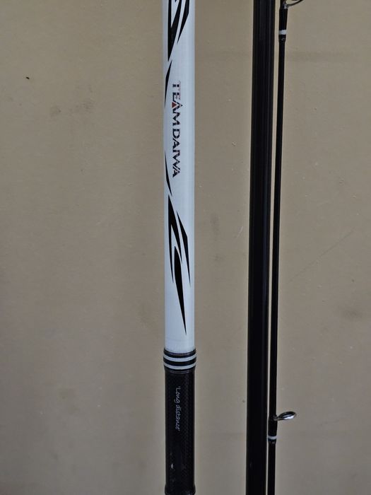 Daiwa team daiwa 3,90mt 3 elementos spinjing / buldo - borrachinha