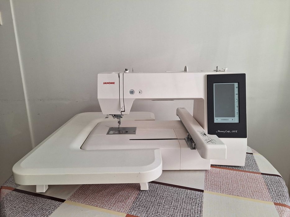 Janome MC 500E – hafciarka +  DUŻY ZESTAW