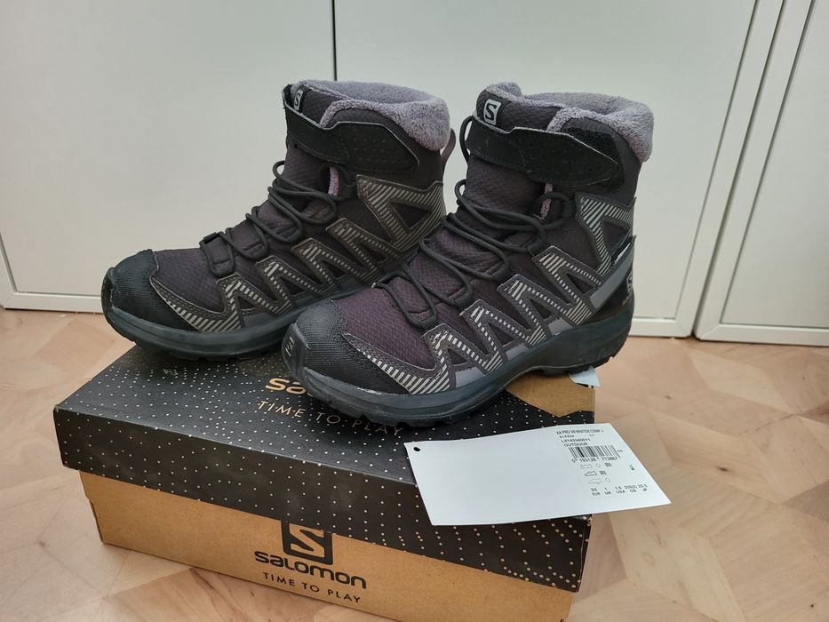 Dziecięce buty zimowe Salomon XA PRO 3D CSWP r. 33 / 20.5 cm trapery