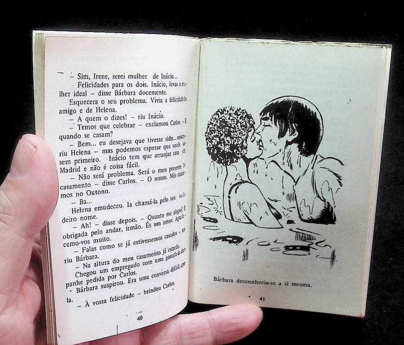 Lote#1 - 4 livrinhos (Romance) dos anos 70