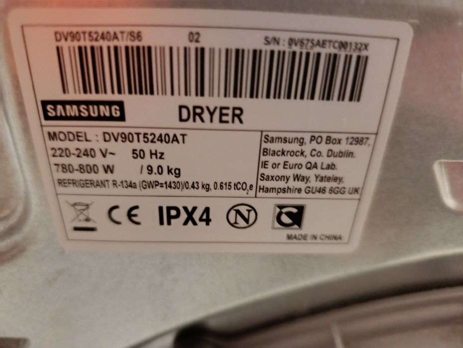 Suszarka do ubrań Samsung 9kg