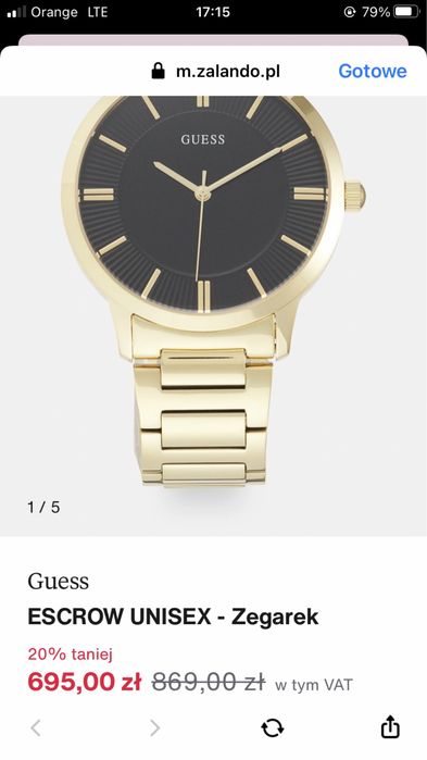Zegarek guess nowy oryginalny