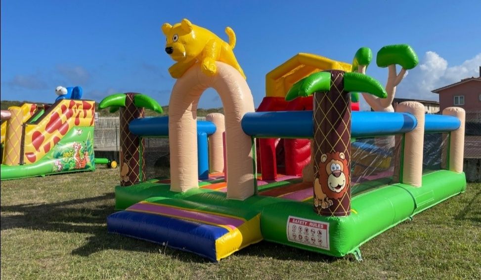 Insufláveis em lona de uso profissional