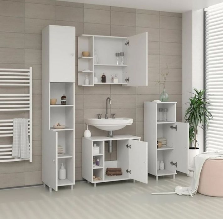 Тумбочка Тумба Шкаф для ванной под раковину Шафа під умивальник Пенал