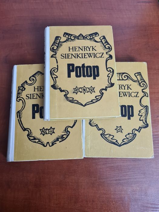 Zabytkowe wydanie potopu Sienkiewicza
