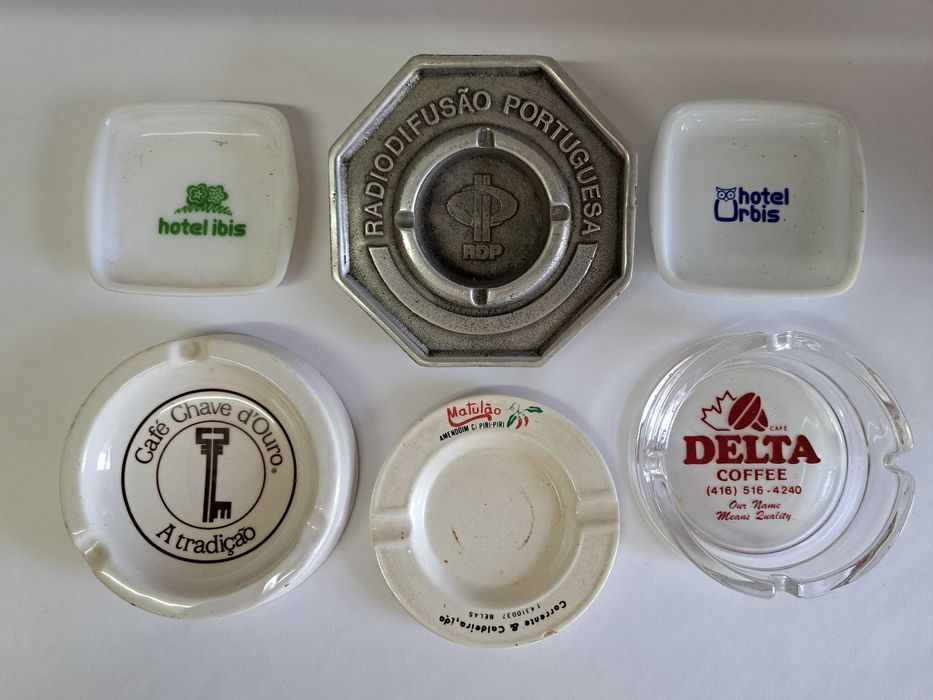 CINZEIROS de colecção e não só