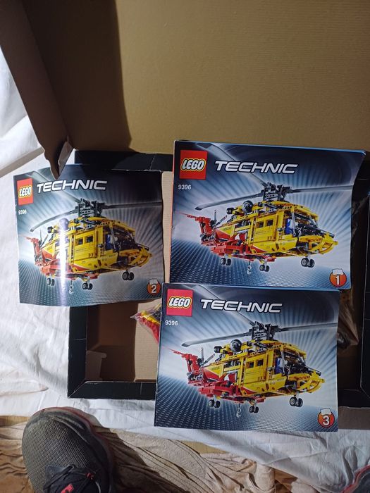 Lego technic helikopter 9396