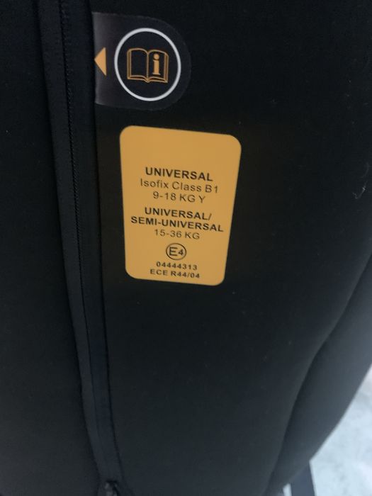 Cadeira auto Giordani 15-36Kg Isofix
