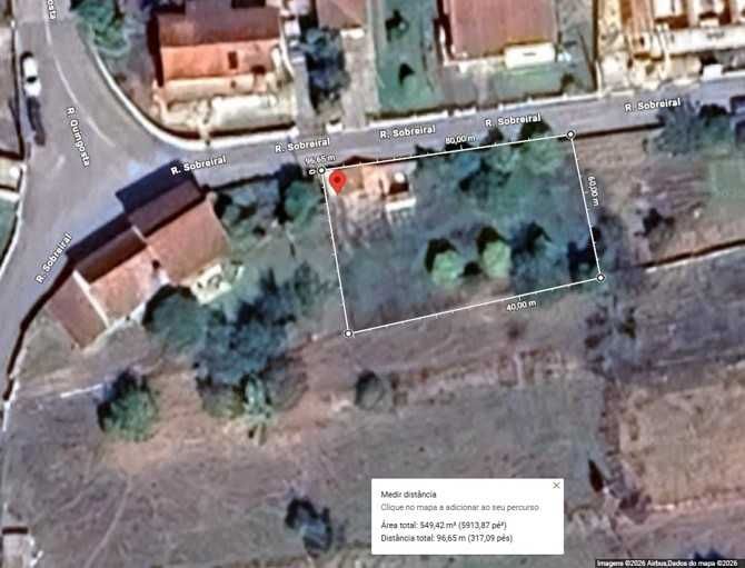 Terreno à venda na Rua Sobreiral