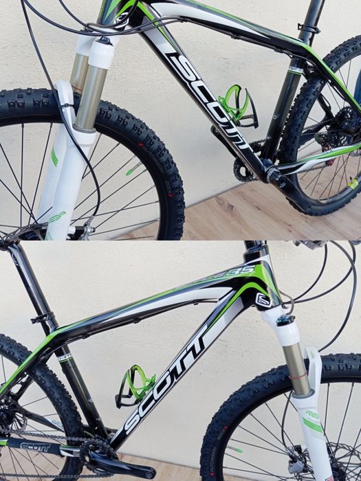 JF-Bikes Duas bicicletas carbono 27,5 M, Merida XT/ Scott Scale