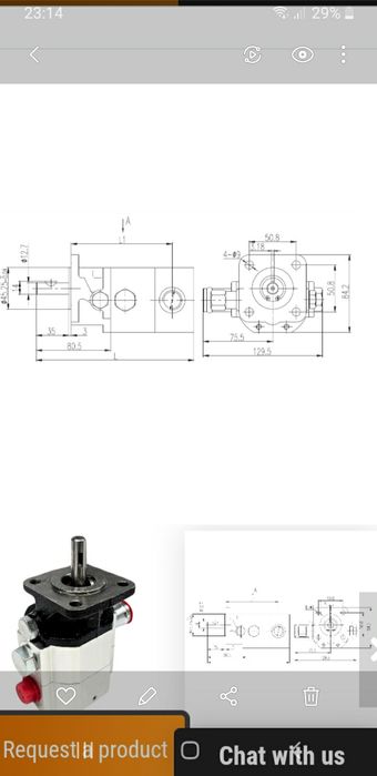 Bomba para motor gasolina