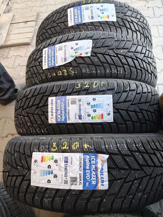 Nowe opony zimowe 225/65/17 Sailun Ice Blazer Alpine 2 Najnowszy model 2026r