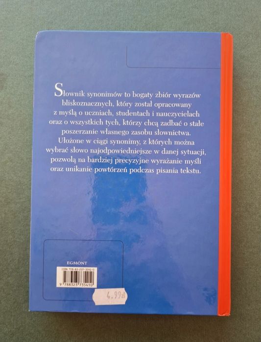 Słownik synonimów terminów literackich i gramatycznych egmont gramatyk