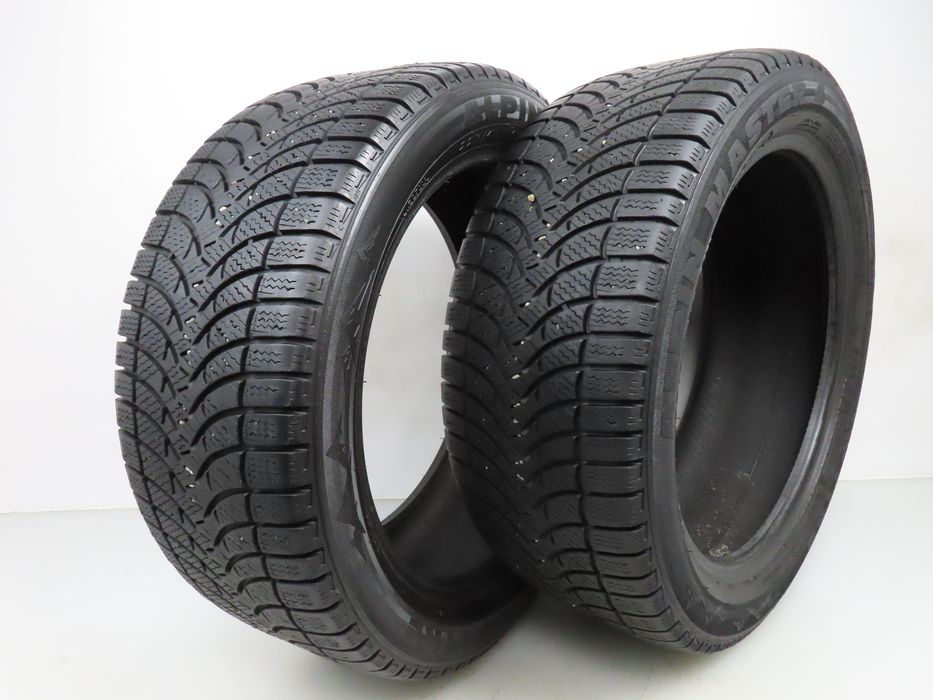 2x 225/45r17 Opony Zimowe Używane Tiptyre Alpin Master 4 91h