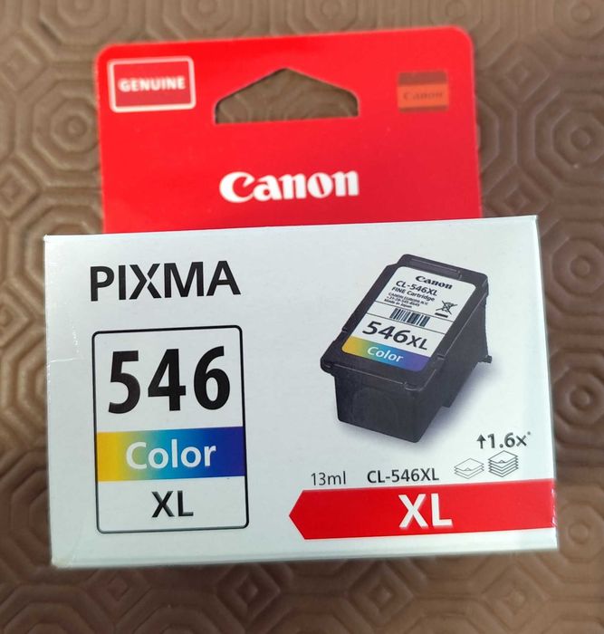 Tinteiro original Canon 546 Color XL 13ml - NOVO