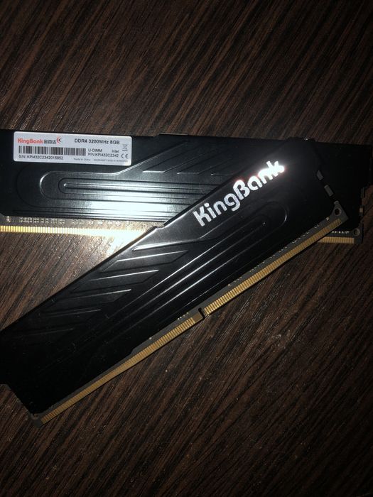 Оперативная память 2х8gb 3200MHz