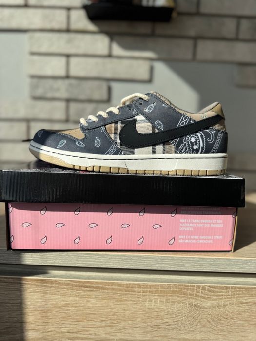 Nike Dunk Low x Travis Scott  38-44 розмір