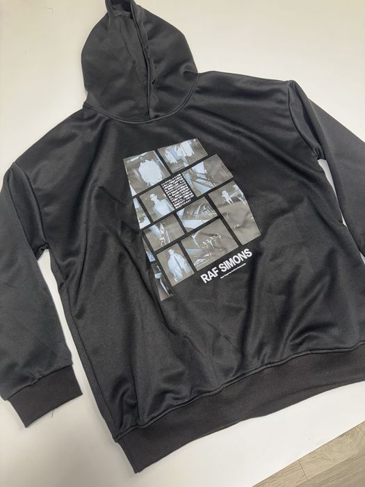 Худі Raf Simons чорна, hoodie raf раф сімонс кофта раф симонс
