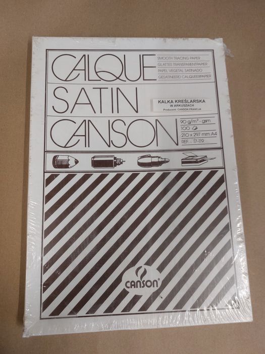 Kalka kreślarska Canson A4  90g 100 arkuszy