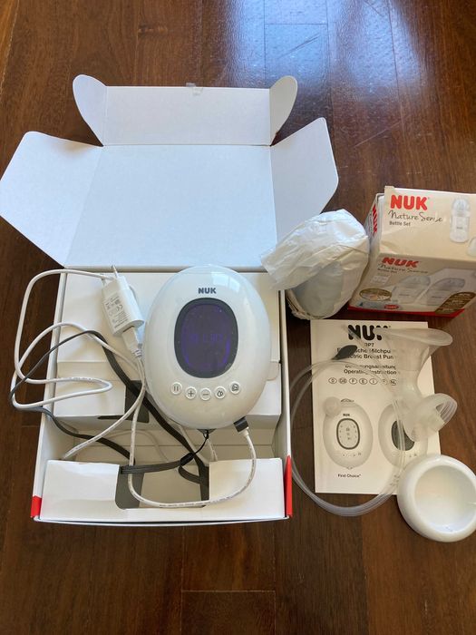 Bomba Tirar Leite Recarregável NUK Nature Sense