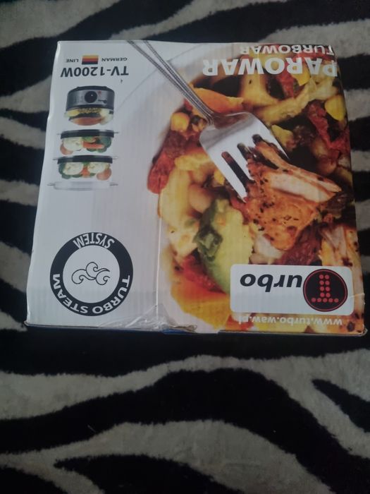 Parowar Steam  Cooker nowy 7.2L 3 poziomy