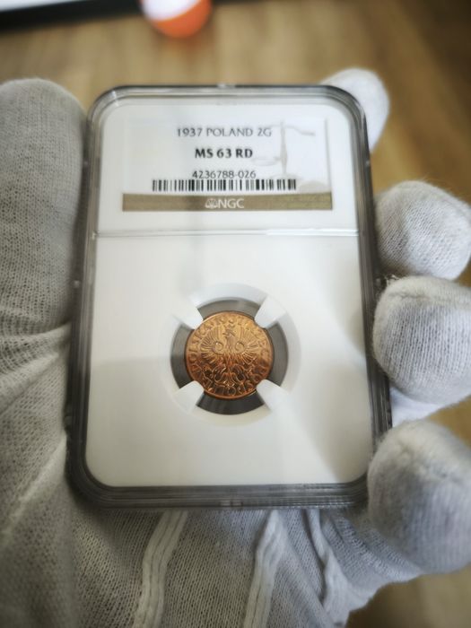 2 gr 1937 NGC MS63RD