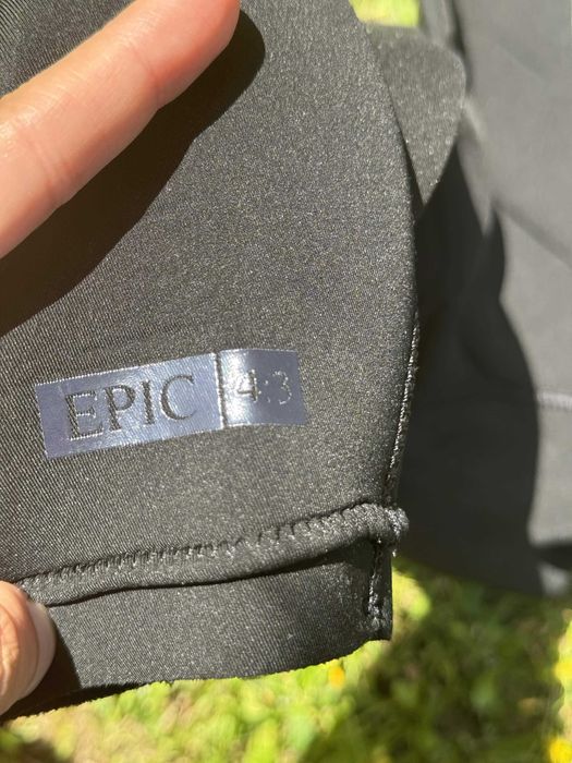 Pianka męska Epic 4/3 Back Zip Full O'Neill Black 4XL