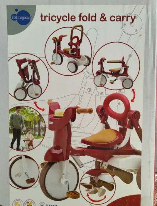 Triciclo 3 em 1 - criança