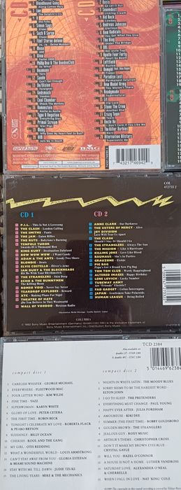 Zestaw płyt CD składanki muzyczne