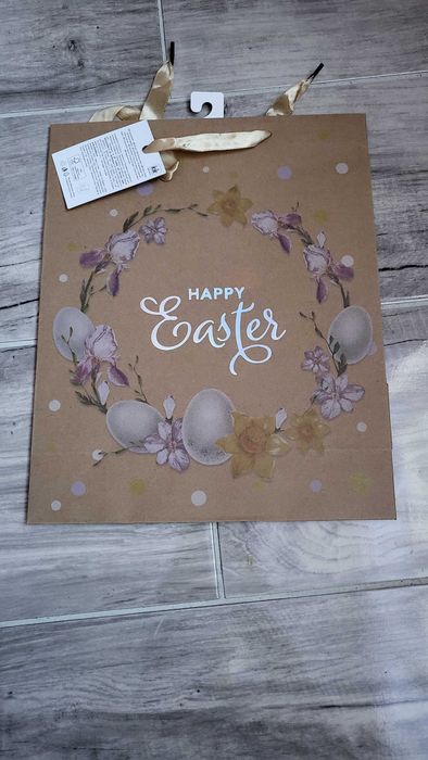 Komplet 6 szt. - Torebki prezentowe Wielkanoc