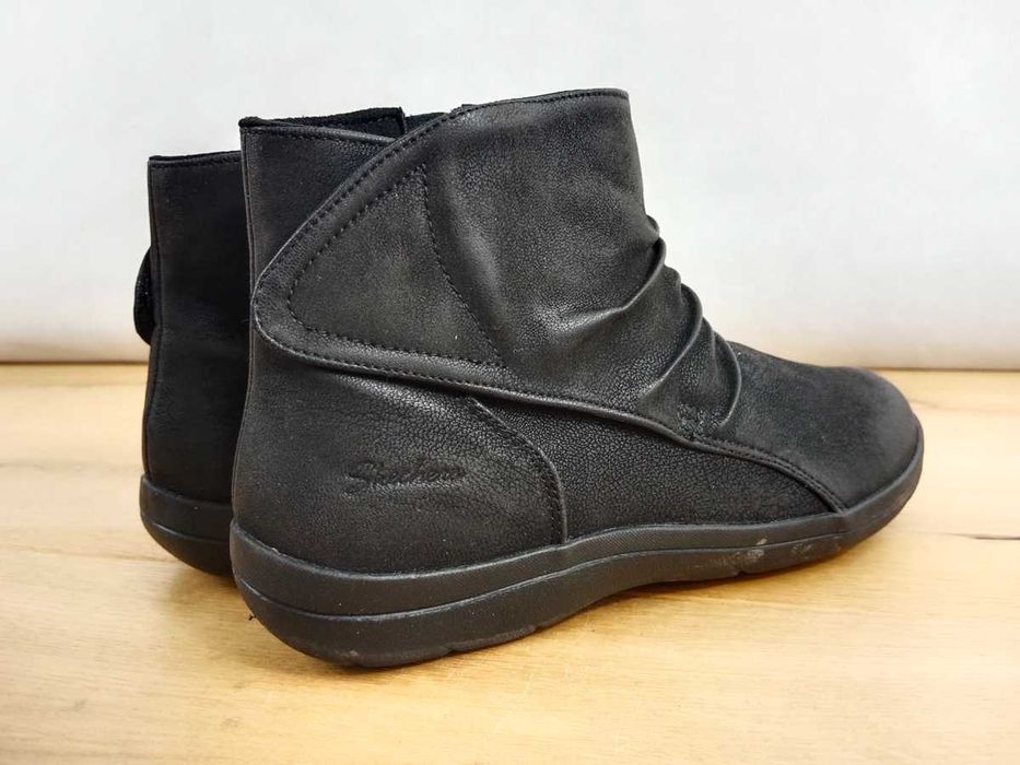 Skechers, lekkie botki na zamek i rzepy, Arya Fresher, rozmiar 37,5/38