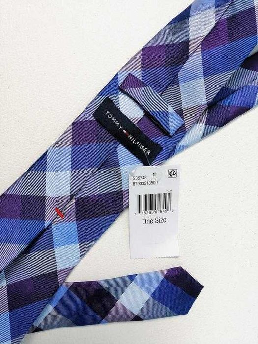 Мужской галстук оригинал Tommy Hilfiger шелк
