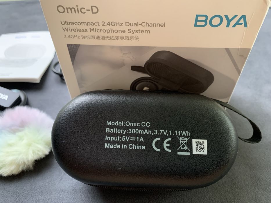 Бездротові петличні мікрофони Boya Omic-D