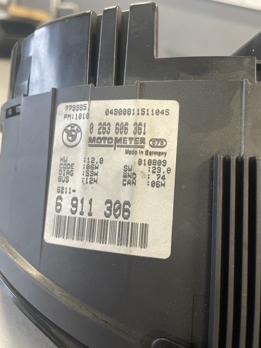 Licznik Zegar BMW E46