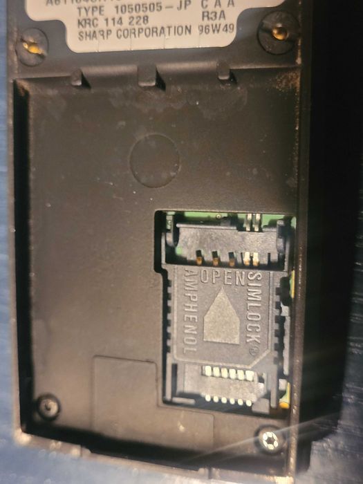 Stary telefon Sharp 1996