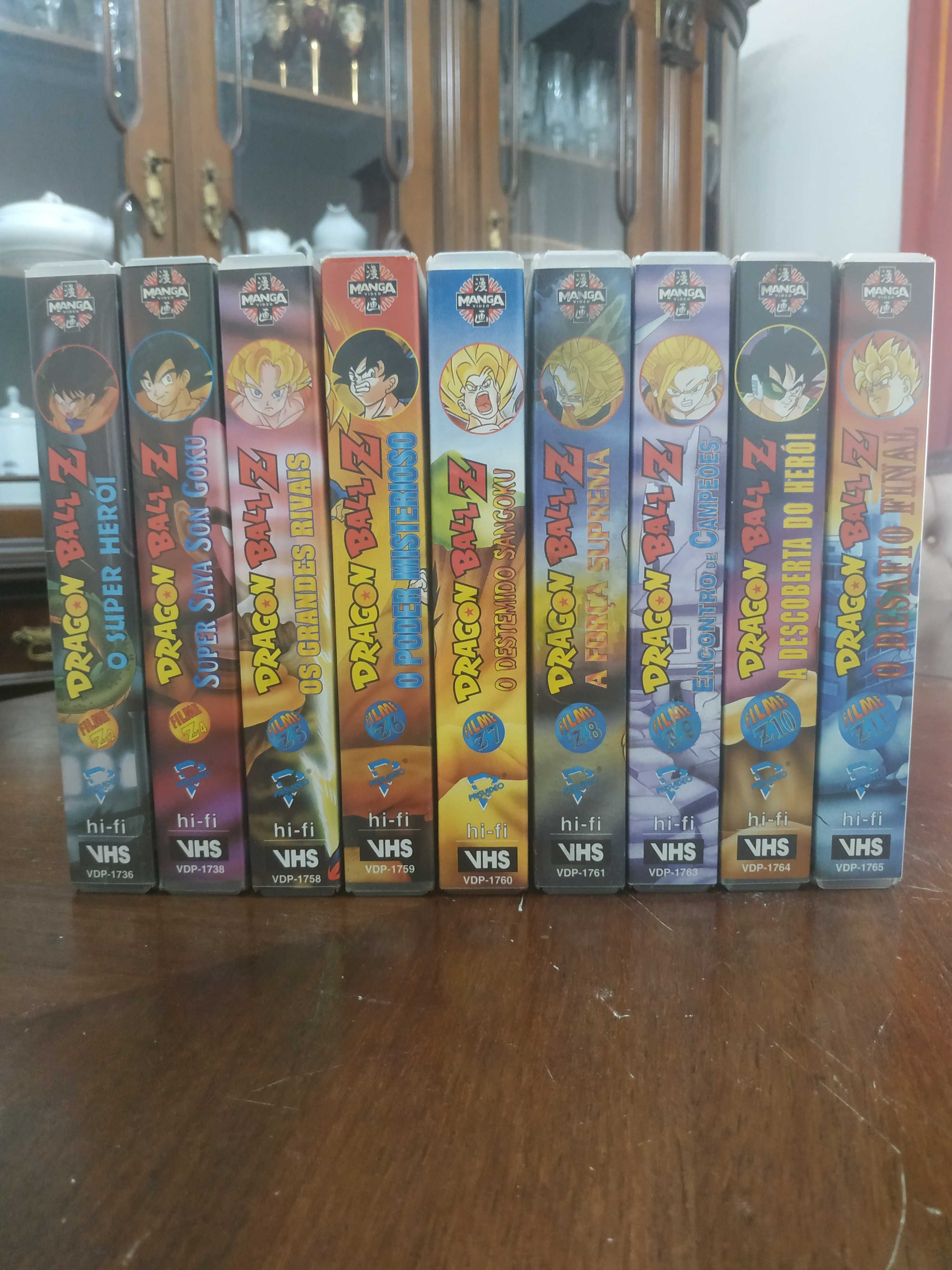 Dragon Ball Coleção completa VHS-PT Ribeira • OLX Portugal