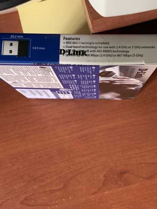 D-Link Nano Adaptador USB WiFi DWA-181