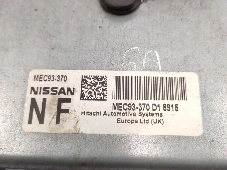 Centralina De Motor Uce NISSAN QASHQAI / QASHQAI +2 I (J10, NJ10, JJ10E) 2.0 MEC93370