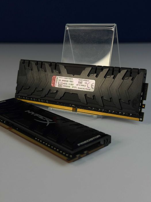 Оперативна пам'ять Kingston HyperX Predator DDR4 16GB (2x8GB) 3200MHz CL16 | МАГАЗИН | Гарантія 90 днів