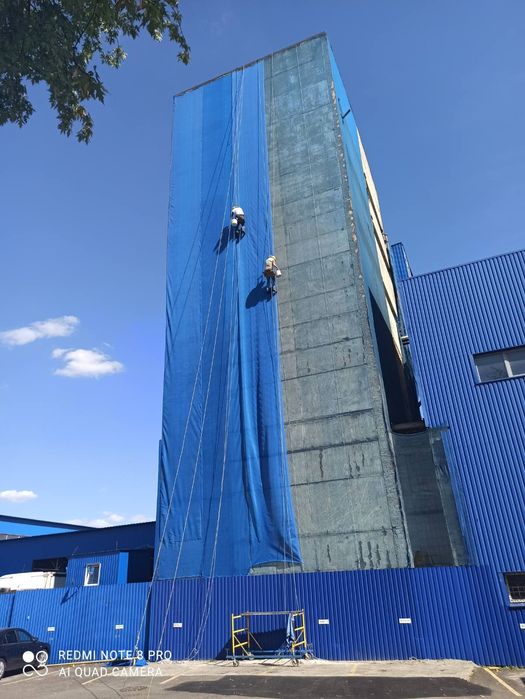 Висотні роботи! Промисловий альпінізм