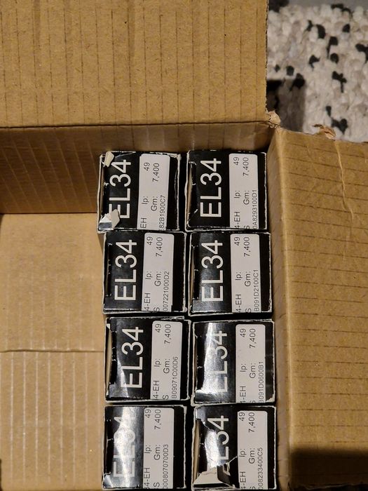 Válvulas EL34 Electro-Harmonix