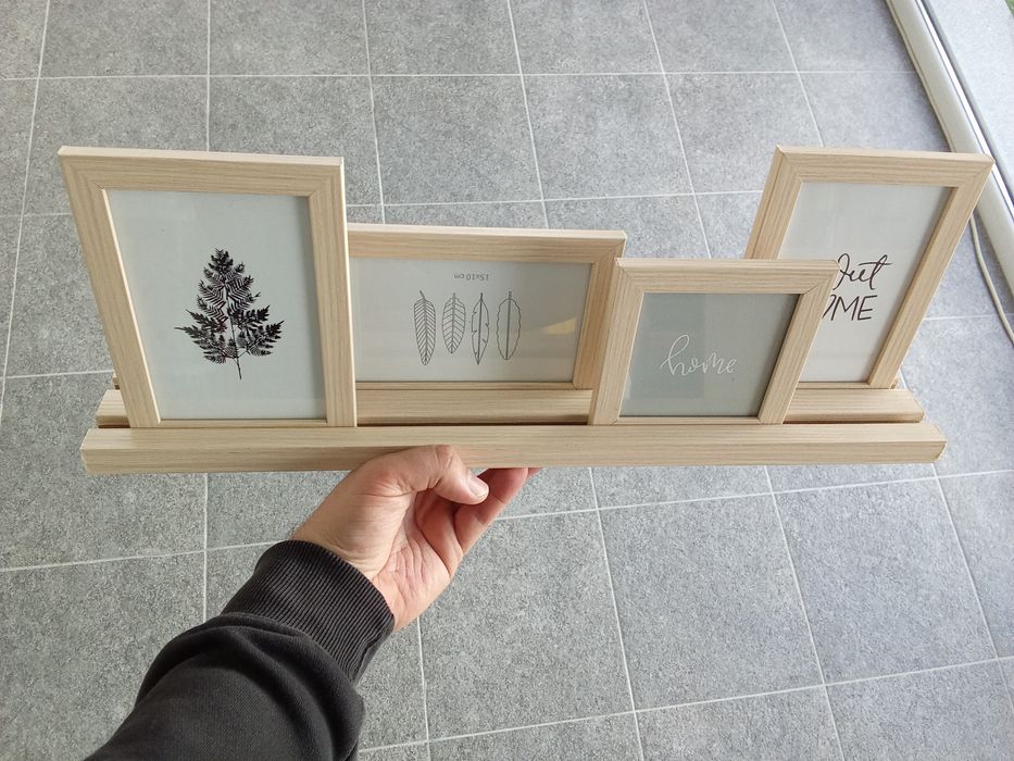 Suporte com molduras